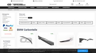 
                            2. BMW Carbonteile - online kaufen bei CFD - Carbonfiber Dynamics