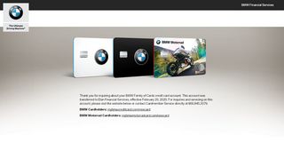 
                            2. BMW Center - BMW credit cards