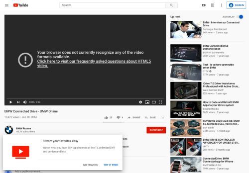 
                            8. BMW Connected Drive - BMW Online - YouTube