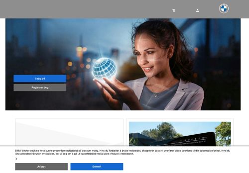 
                            1. BMW ConnectedDrive-kundeportal – både du og din BMW på nett.