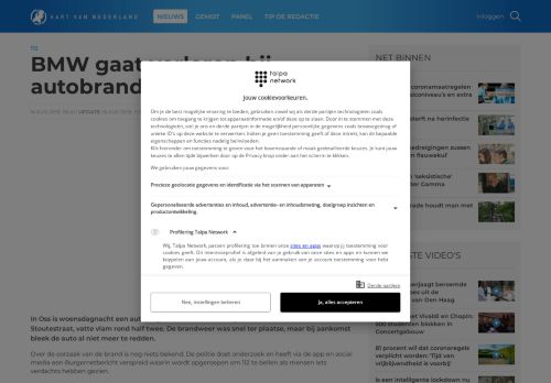 
                            10. BMW gaat verloren bij autobrand in Oss - Hart van Nederland