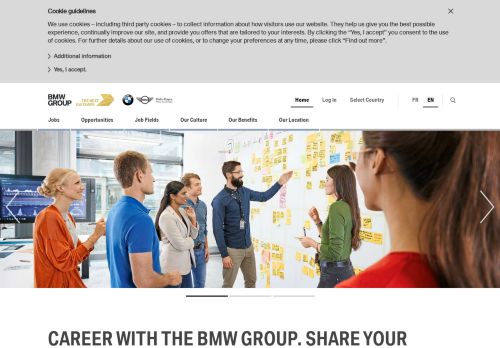 
                            9. BMW GROUP Careers Canada