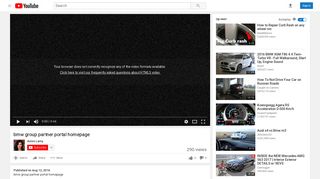 
                            5. bmw group partner portal homepage - YouTube