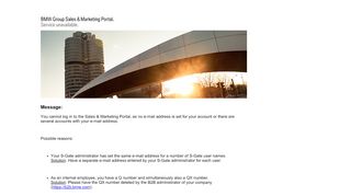 
                            3. BMW Group Sales & Marketing Portal