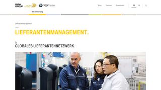 
                            4. BMW Group - Verantwortung - Lieferatenmanagement