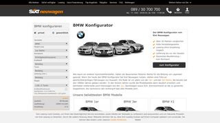 
                            8. BMW Konfigurator – BMW Modelle neu konfigurieren | Sixt Neuwagen