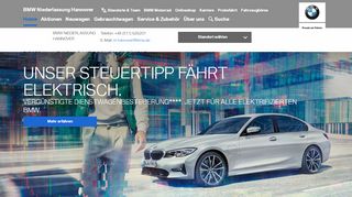 
                            5. BMW Niederlassung Hannover: BMW Fahrzeuge, Services, Angebote ...