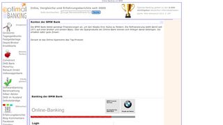 
                            6. BMW Online Banking - Optimal Banking