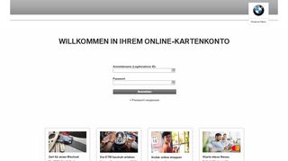 
                            6. BMW Online-Kartenkonto