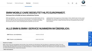 
                            12. BMW Service und Zubehör : Sicherheit unterwegs