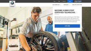
                            4. BMW Step: Homepage