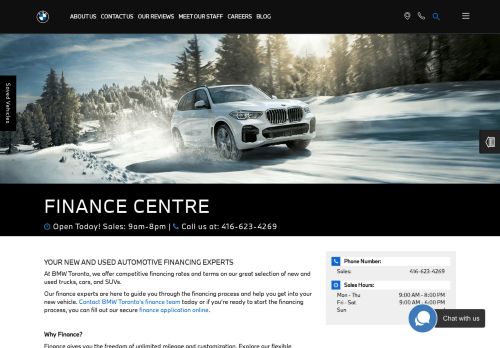 
                            7. BMW Toronto - Online Credit Application