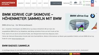 
                            9. BMW xDrive Cup Skiregion Hochfügen - Zillertal - Skigebiet Hochfügen