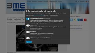 
                            13. BMW zeichnet Zulieferer aus :: BME e.V.
