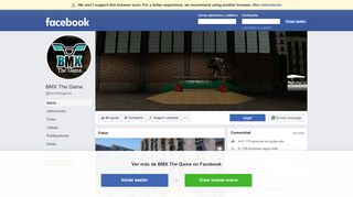 
                            4. BMX The Game - Inicio | Facebook