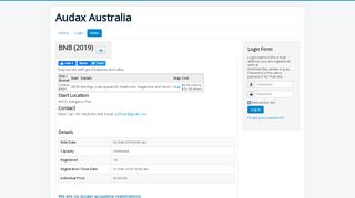 
                            12. BNB (2019)-Victoria - Audax Australia