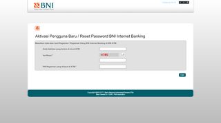 
                            5. BNI Internet Banking:Inquire on the status of your Internet Banking ...