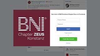 
                            6. BNI Konstanz Chapter Zeus - Facebook