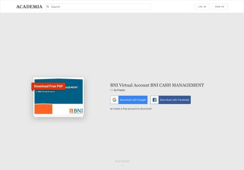 
                            9. BNI Virtual Account BNI CASH MANAGEMENT | Su Prapto - Academia ...