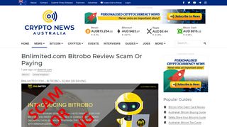
                            10. Bnlimited.com Bitrobo Review Scam Or Paying - Crypto ...