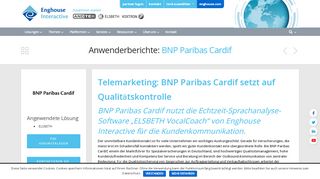 
                            13. BNP Paribas Cardif - Enghouse Interactive