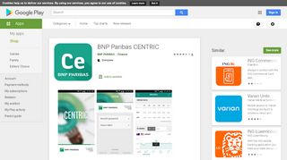 
                            9. BNP Paribas CENTRIC – Android Apps on Google Play
