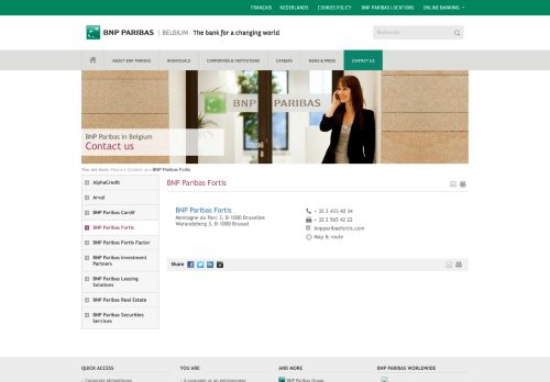 
                            6. BNP Paribas Fortis - BNP Paribas Belgium