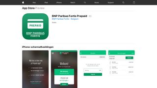 
                            11. BNP Paribas Fortis Prepaid in de App Store - iTunes - Apple