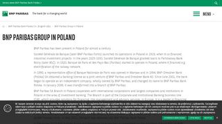 
                            2. BNP Paribas Group in Poland | BGŻ BNP Paribas S.A.