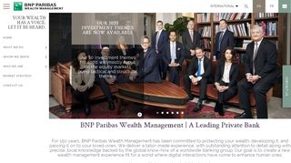 
                            8. BNP Paribas Wealth Management | Your Wealth Has A Voice. Let It Be ...