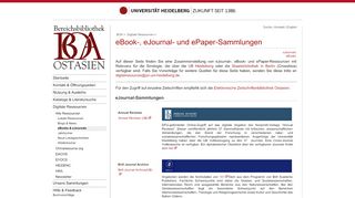 
                            8. BOA Digitale Ressourcen - E-Books & E-Journals - zo.uni-heidelberg.de