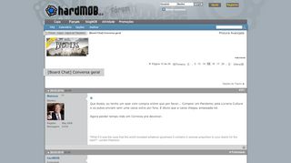 
                            10. [Board Chat] Conversa geral - hardMOB