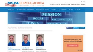 
                            13. Board of Directors - MSPA Europe