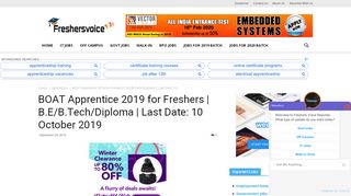 
                            11. BOAT Apprentice 2018 for Graduate/Technician Apprentice Apply ...