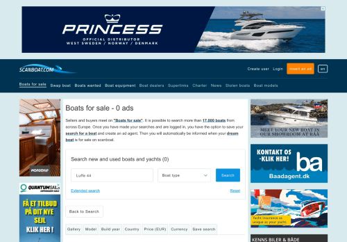 
                            8. Boats for sale. Sell ​​or buy a sailboat or motorboat via scanboat ...