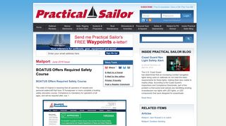 
                            12. BOATUS Offers Required Safety Course - Practical Sailor Print ...