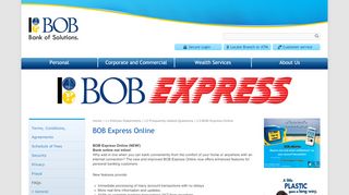 
                            11. BOB Express Online | Bank of the Bahamas Limited