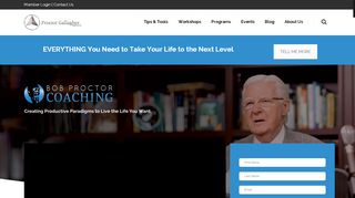 
                            2. Bob Proctor Coaching - Proctor Gallagher Institute