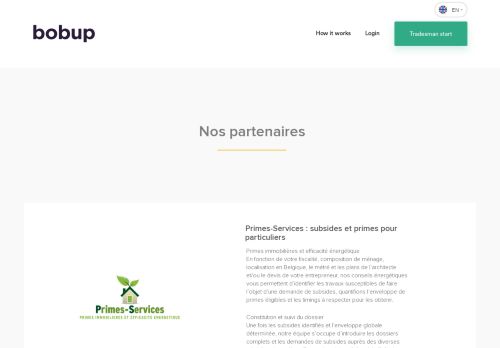 
                            13. Bobup.be - Partners