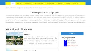 
                            9. BOC Travels | Holiday Tour to Singapore