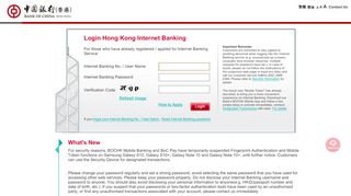 
                            1. BOCHK Internet Banking - Bank of China (Hong Kong)