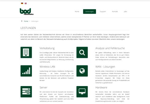 
                            13. BOD - Dienstleistungen - bod networks GmbH