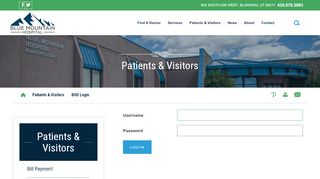 
                            11. BOD Login | Blue Mountain Hospital