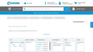 
                            9. Bodenanalyse-Geräte günstig online kaufen bei Conrad