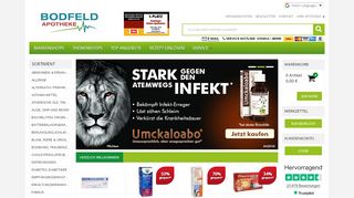 
                            1. Bodfeld Apotheke: Online Apotheke - Arzneimittel & Kosmetik