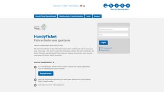 
                            12. bodo - HandyTicket Deutschland
