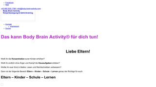 
                            2. Body Brain Activity Körperbewegung & Gehirntraining ...