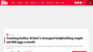 
                            13. Bodybuilding couple reveal their diet and fitness secrets | Daily Star