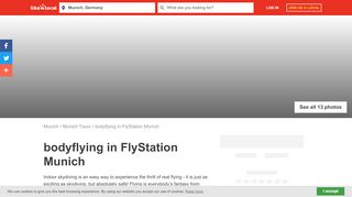 
                            10. bodyflying in FlyStation Munich - in Munich - LikeALocal Guide