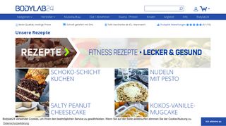 
                            9. Bodylab24: Information uber rezepte